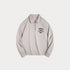 Vintage Embroidered Half-Zip Sweatshirt – Casual Spring Hoodie with Collar